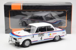 BMW 2002 #4 B. Waldegard / H. Thorzelius RAC Rally 1973 IXO 1:18 18RMC163 Metal — zdjęcie 6 z 6