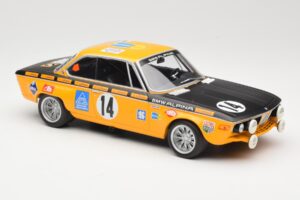 BMW 2800 CS BMW Alpina #14 H. Kelleners / G. Huber Winners 24 Hours of Spa 1970 Minichamps 1:18 155702714 Metal — zdjęcie 4 z 6