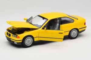 BMW 3 Series E36 Coupe Żółty UT Models 1:18 180023320 Metal — zdjęcie 2 z 8