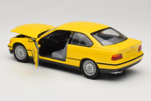 BMW 3 Series E36 Coupe Żółty UT Models 1:18 180023320 Metal — zdjęcie 5 z 8