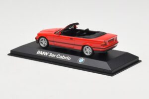 BMW 3 Series E30 Kabriolet Czerwony Minichamps 1:43 80429421500 Metal — zdjęcie 3 z 4