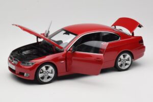 BMW 3 Series E92 Czerwony Kyosho 1:18 80430407219 Metal — zdjęcie 2 z 8