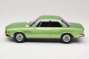 BMW 3.0 CSi E9 Green Metallic Minichamps 1:18 155028034 Metal — zdjęcie 3 z 6