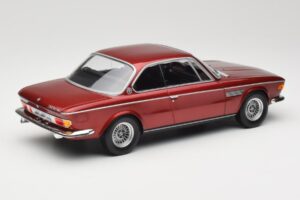 BMW 3.0 CSi E9 Red Metallic Minichamps 1:18 155028031 Metal — zdjęcie 2 z 6