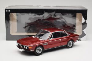 BMW 3.0 CSi E9 Red Metallic Minichamps 1:18 155028031 Metal — zdjęcie 6 z 6