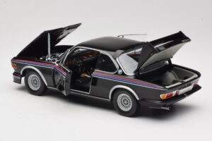 BMW 3.0 CSL E9 Czarny Minichamps 1:18 180029025 Metal — zdjęcie 5 z 8