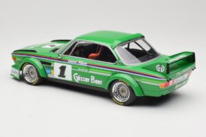 BMW 3.0 CSL E9 #1 Alpina G. Nilsson / D. Quester Winners Nürburgring 1977 Minichamps 1:18 155772501 Metal — zdjęcie 5 z 6