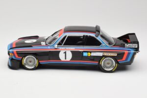 BMW 3.0 CSL E9 #1 BMW Motorsport H-J. Stuck Winner Norisring Trophy 1974 Minichamps 1:18 155742691 Metal — zdjęcie 3 z 6