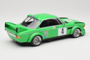 BMW 3.0 CSL E9 #4 Jolly Club Milano C. Finotto / C. Facetti Winners ETCC Zandvoort 1979 Minichamps 1:18 155792504 Metal — zdjęcie 2 z 6
