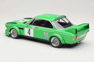 BMW 3.0 CSL E9 #4 Jolly Club Milano C. Finotto / C. Facetti Winners ETCC Zandvoort 1979 Minichamps 1:18 155792504 Metal — zdjęcie 5 z 6