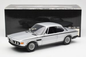 BMW 3.0 CSL E9 Srebrny Minichamps 1:18 180029020 Metal — zdjęcie 8 z 8