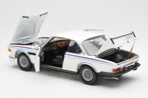 BMW 3.0 CSL E9 Z Zestawem Spoilerów Biały Minichamps 1:18 180029021 Metal — zdjęcie 5 z 8