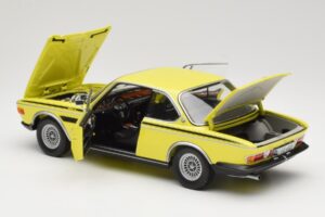 BMW 3.0 CSL E9 Żółty Minichamps 1:18 80430137980 Metal — zdjęcie 5 z 8