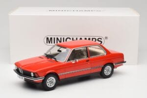 BMW 316 E21 Czerwony Minichamps 1:18 107024100 Żywica — zdjęcie 6 z 6