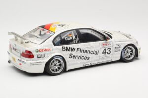 BMW 320i E46 #43 D. Muller WTCC 2005 AUTOart 1:18 80543 Metal — zdjęcie 2 z 6
