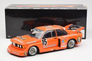 BMW 320i #15 Jägermeister H-J. Stuck Winner DRM Eifelrennen 1977 Minichamps 1:18 180772115 Metal — zdjęcie 8 z 8