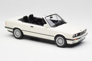 BMW 325i E30 Kabriolet Alpine Biały Norev 1:18 183213 Metal — zdjęcie 4 z 6