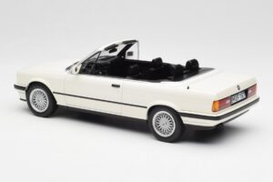 BMW 325i E30 Kabriolet Alpine Biały Norev 1:18 183213 Metal — zdjęcie 5 z 6