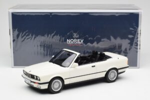BMW 325i E30 Kabriolet Alpine Biały Norev 1:18 183213 Metal — zdjęcie 6 z 6