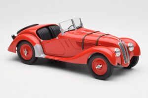 BMW 328 Czerwony Minichamps 1:18 155025031 Metal — zdjęcie 4 z 6
