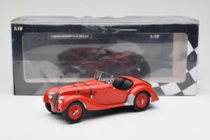 BMW 328 Czerwony Minichamps 1:18 155025031 Metal — zdjęcie 6 z 6