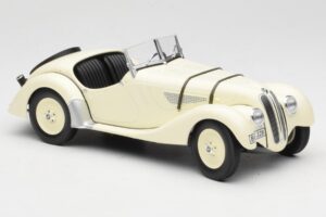 BMW 328 Roadster Biały Minichamps 1:18 80432411548 Metal — zdjęcie 4 z 6