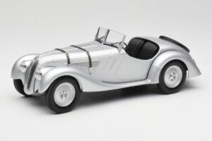 BMW 328 Srebrny Minichamps 1:18 155025030 Metal