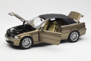 BMW 328Ci E46 Kabriolet Individual Mosiądz Metaliczny Edycja Limitowana Kyosho 1:18 80430395004 Metal — zdjęcie 2 z 8
