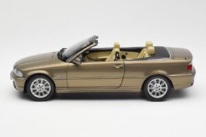 BMW 328Ci E46 Kabriolet Individual Mosiądz Metaliczny Edycja Limitowana Kyosho 1:18 80430395004 Metal — zdjęcie 4 z 8