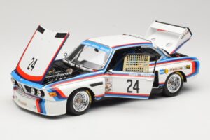 BMW 3.5 CSL #24 H. Stuck / S. Posey 12 Hours of Sebring 1975 Minichamps 1:18 80430139188 Metal — zdjęcie 2 z 8