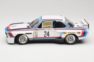 BMW 3.5 CSL #24 H. Stuck / S. Posey 12 Hours of Sebring 1975 Minichamps 1:18 80430139188 Metal — zdjęcie 4 z 8