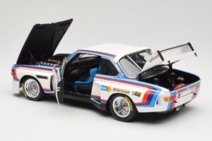 BMW 3.5 CSL #24 H. Stuck / S. Posey 12 Hours of Sebring 1975 Minichamps 1:18 80430139188 Metal — zdjęcie 5 z 8