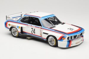 BMW 3.5 CSL #24 H. Stuck / S. Posey 12 Hours of Sebring 1975 Minichamps 1:18 80430139188 Metal — zdjęcie 6 z 8
