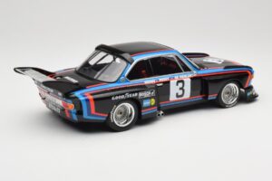 BMW 3.5 CSL E9 #3 A. de Fierlant / H. Grohs 6 Hours Silverstone 1976 Minichamps 1:18 155762603 Metal — zdjęcie 2 z 6