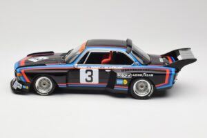 BMW 3.5 CSL E9 #3 A. de Fierlant / H. Grohs 6 Hours Silverstone 1976 Minichamps 1:18 155762603 Metal — zdjęcie 3 z 6