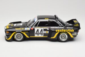 BMW 3.5 CSL E9 #44 A.S.P.M. Tanday Music J-C. Justice / J. Belin 24 Hours of Le Mans 1976 Minichamps 1:18 155762644 Metal — zdjęcie 3 z 6
