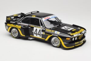 BMW 3.5 CSL E9 #44 A.S.P.M. Tanday Music J-C. Justice / J. Belin 24 Hours of Le Mans 1976 Minichamps 1:18 155762644 Metal — zdjęcie 4 z 6