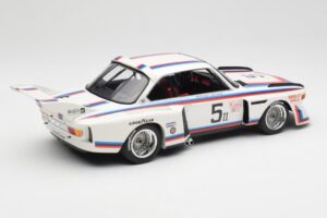 BMW 3.5 CSL E9 #5 K. Miller / D. Cowart 6 Hours of Watkins Glen 1979 Minichamps 1:18 155792605 Metal — zdjęcie 2 z 6