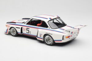 BMW 3.5 CSL E9 #5 K. Miller / D. Cowart 6 Hours of Watkins Glen 1979 Minichamps 1:18 155792605 Metal — zdjęcie 5 z 6