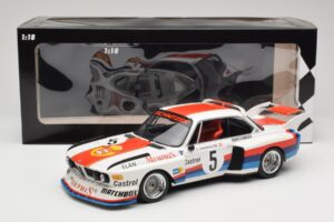 BMW 3.5 CSL E9 #5 S. Manhalter Winner Havirov International 1977 Minichamps 1:18 155772605 Metal — zdjęcie 6 z 6