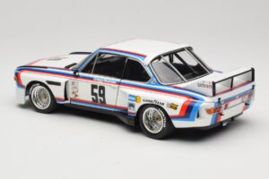 BMW 3.5 CSL E9 #59 P. Gregg Winner Daytona 24 Hours 1976 Minichamps 1:18 180762959 Metal — zdjęcie 7 z 8