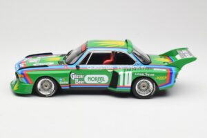 BMW 3.5 CSL E9 Schnitzer #10 D. Quester / R. Peterson 6 Hours Watkins Glen 1976 Minichamps 1:18 155762610 Metal — zdjęcie 3 z 6