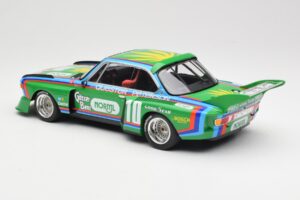 BMW 3.5 CSL E9 Schnitzer #10 D. Quester / R. Peterson 6 Hours Watkins Glen 1976 Minichamps 1:18 155762610 Metal — zdjęcie 5 z 6