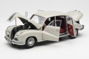BMW 501 Cortina Szary AUTOart 1:18 80430393098 Metal — zdjęcie 2 z 8