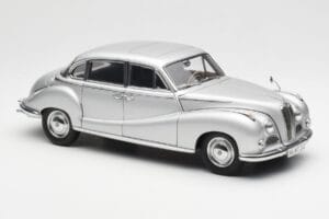 BMW 502 2.6 Luxus Super Srebrny AUTOart 1:18 70593 Metal — zdjęcie 6 z 8