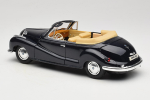 BMW 502 Kabriolet Czarny Maisto 1:18 31817 Metal — zdjęcie 7 z 8