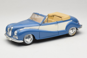 BMW 502 Kabriolet Niebieski Tchibo 1:18 45396 Metal