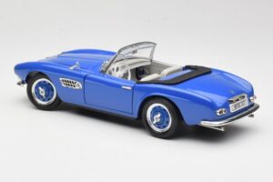 BMW 507 Touring Sport Kabriolet Niebieski Revell 1:18 8810-M1 Metal — zdjęcie 7 z 8