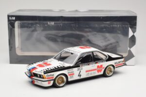 BMW 635 CSi E24 BMW Italia #4 R. Ravaglia / G. Berger 24 Hours of Spa 1984 Minichamps 1:18 155842504 Metal — zdjęcie 6 z 6