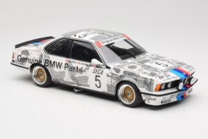 BMW 635 CSi E24 #5 R. Ravaglia Winner Spa 24 Hours 1985 Minichamps 1:18 155852505 Metal — zdjęcie 4 z 6